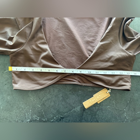 SKIMS Espresso Swimwear Top LIMITED EDITION - Picture 7 of 7